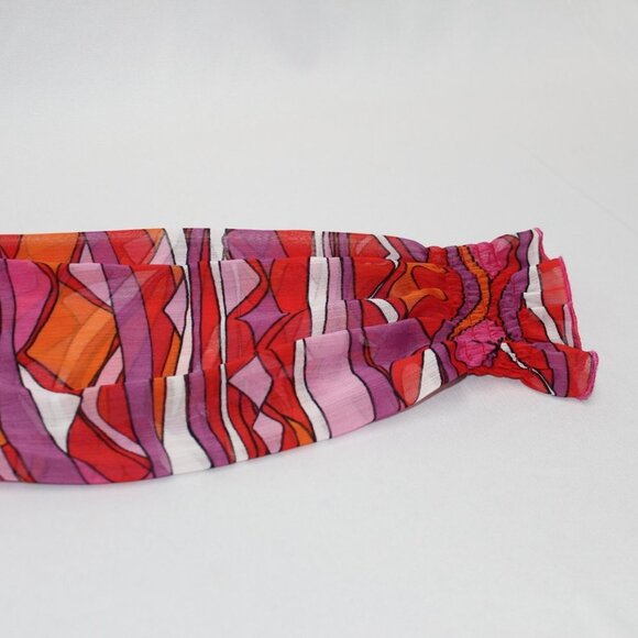 Multiples Abstract Design Pink & Purple Blouse - Picture 11 of 13